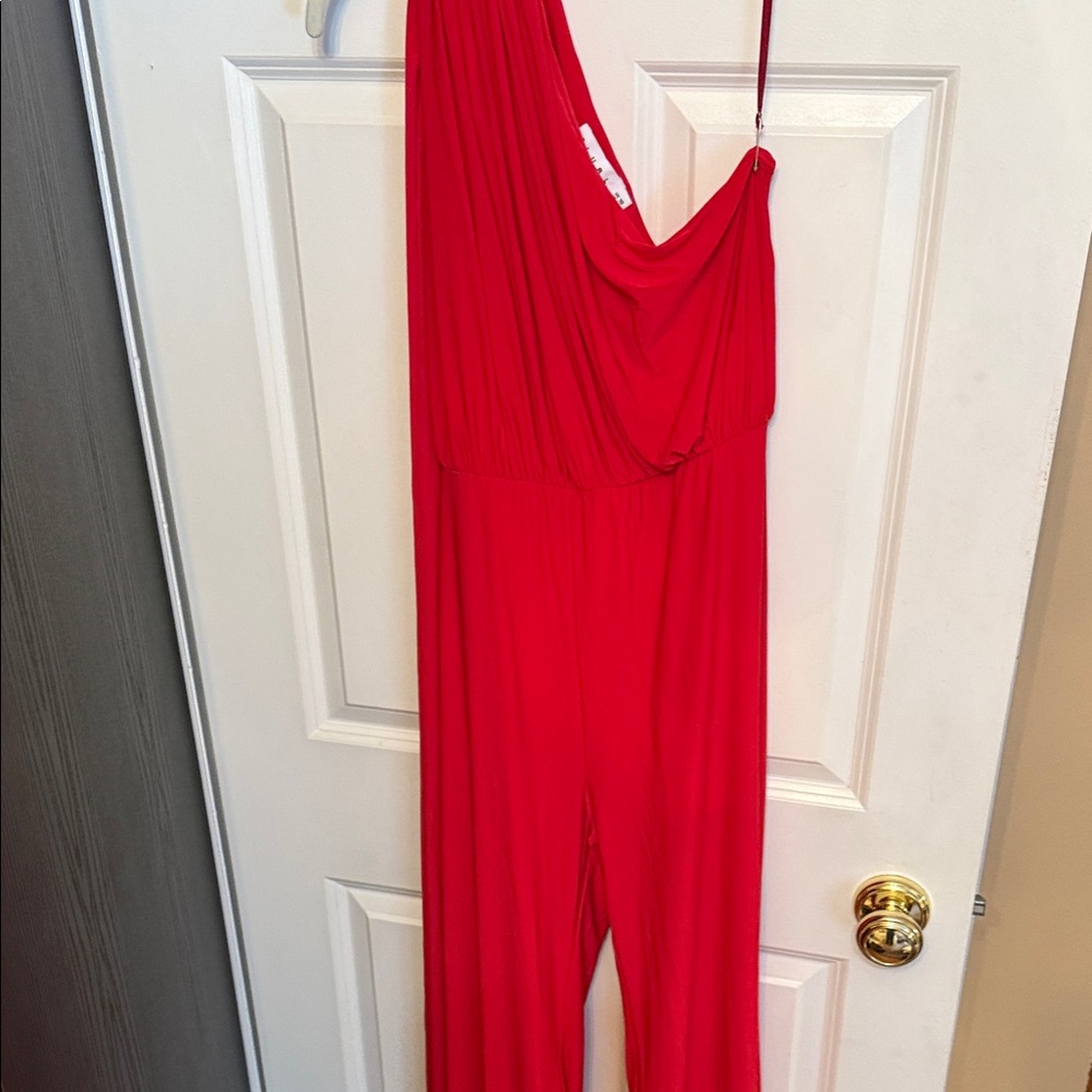 Elegant Red Jumpsuit